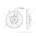 Ventilateur de type ventilateur ventilateur de refroidissement du radiateur